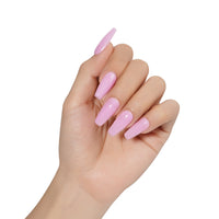 Lilac Pink | Gel de base en caoutchouc française