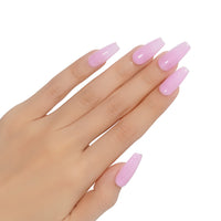 Lilac Pink | Gel de base en caoutchouc française