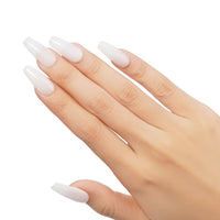 Peach Whisper | Gel de base en caoutchouc pailleté