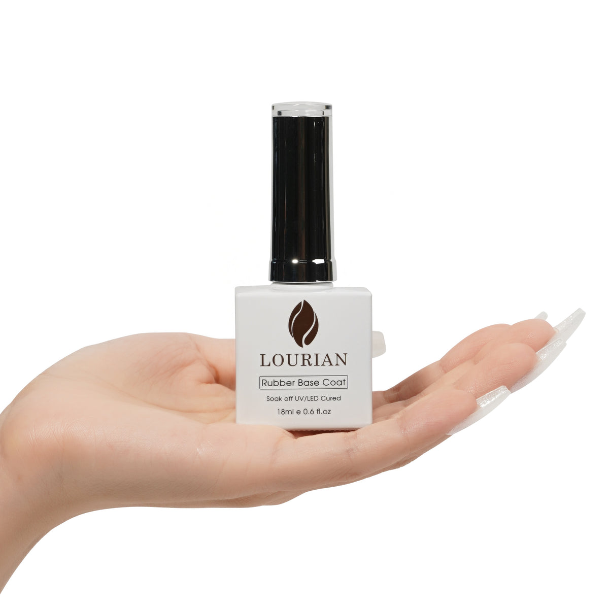 Crystal Sugar | Gel de base en caoutchouc pailleté