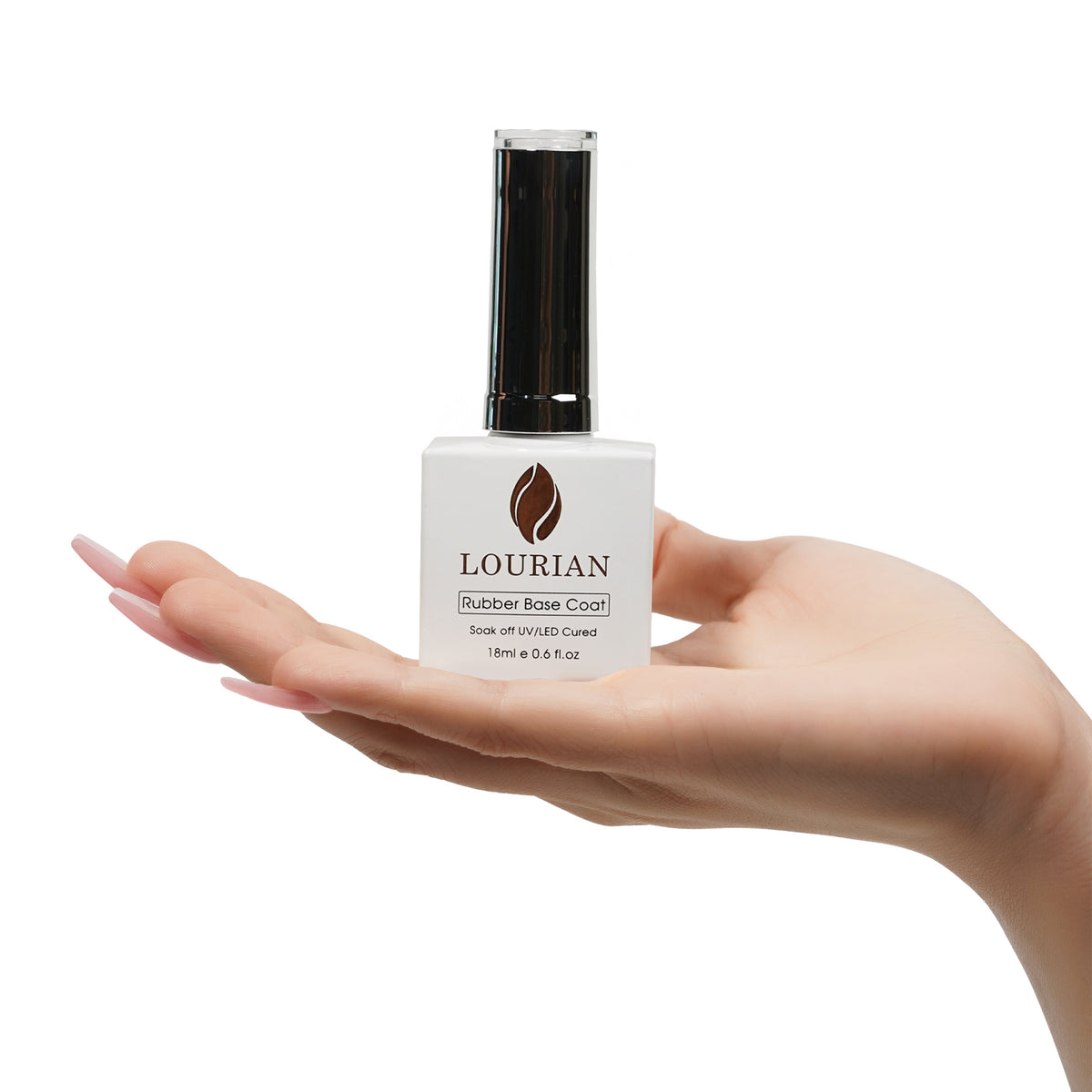 Bright Orange | Gel de base en caoutchouc française