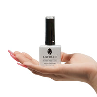 Pink Sorbet | Gel de base en caoutchouc pailleté