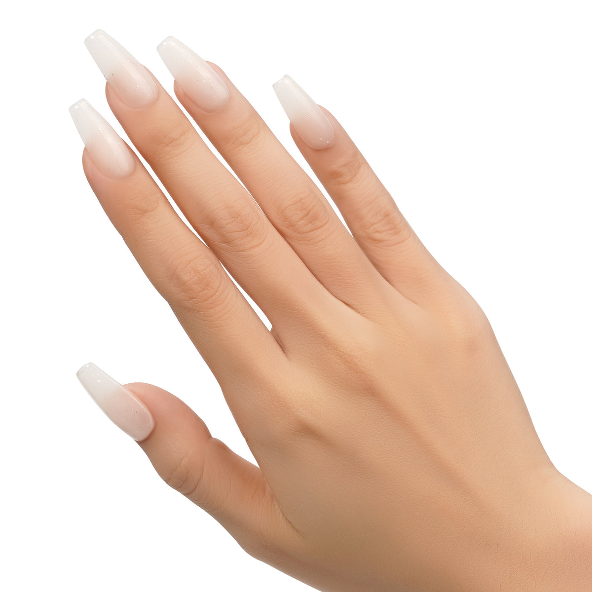 Coral Breeze | Gel de base en caoutchouc pailleté