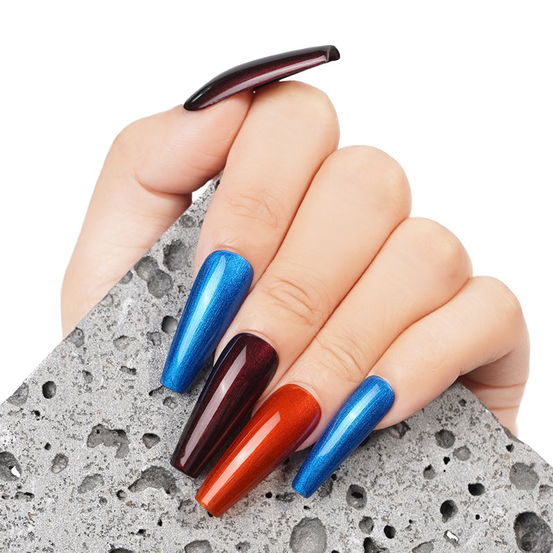 Royal Blue | Gel de couleur spécial Ti-métallique