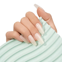 Coral Breeze | Gel de base en caoutchouc pailleté
