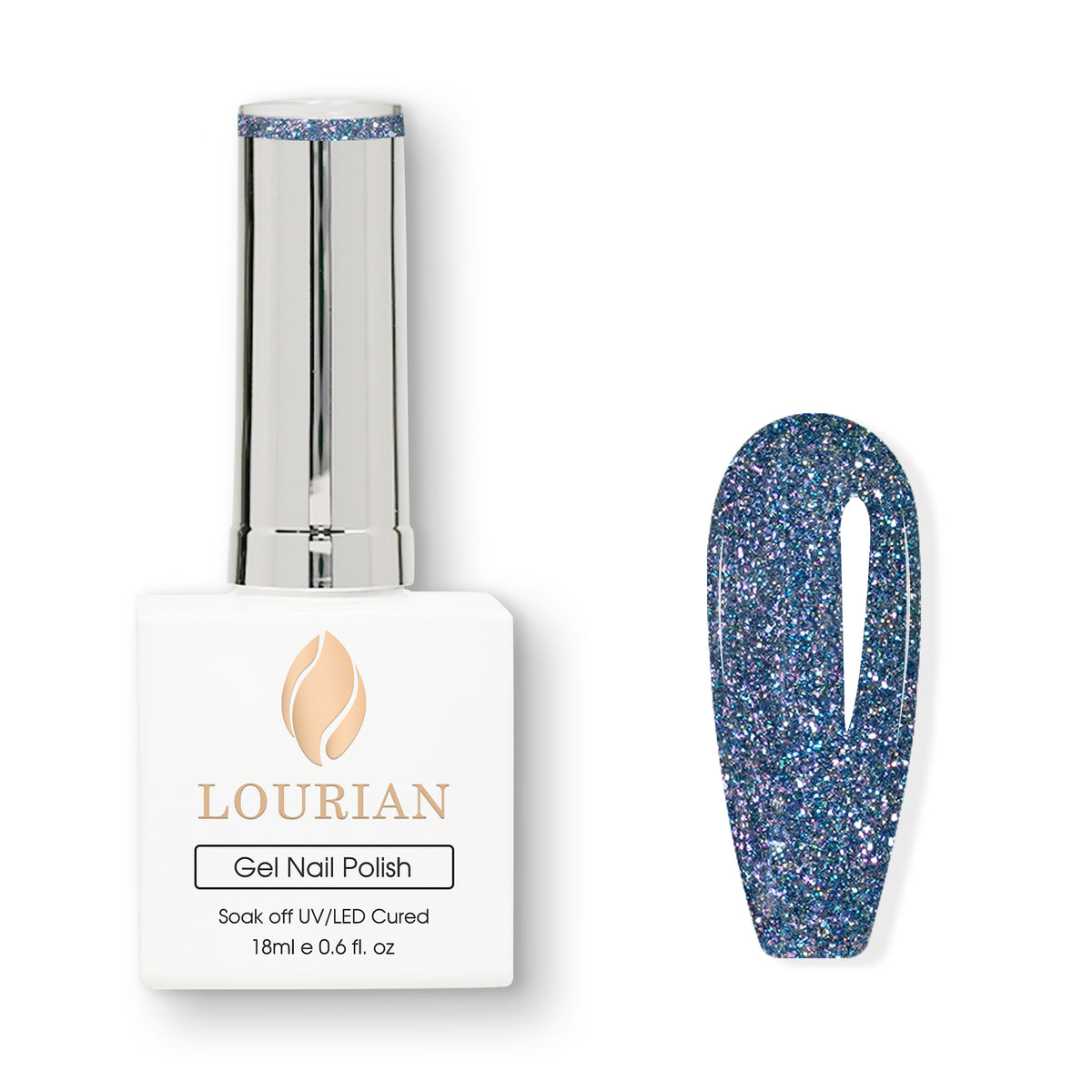 Blue Galaxy | Gel de couleur pailleté scintillant Disco