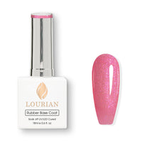 Candy Pop | Gel de base en caoutchouc pailleté