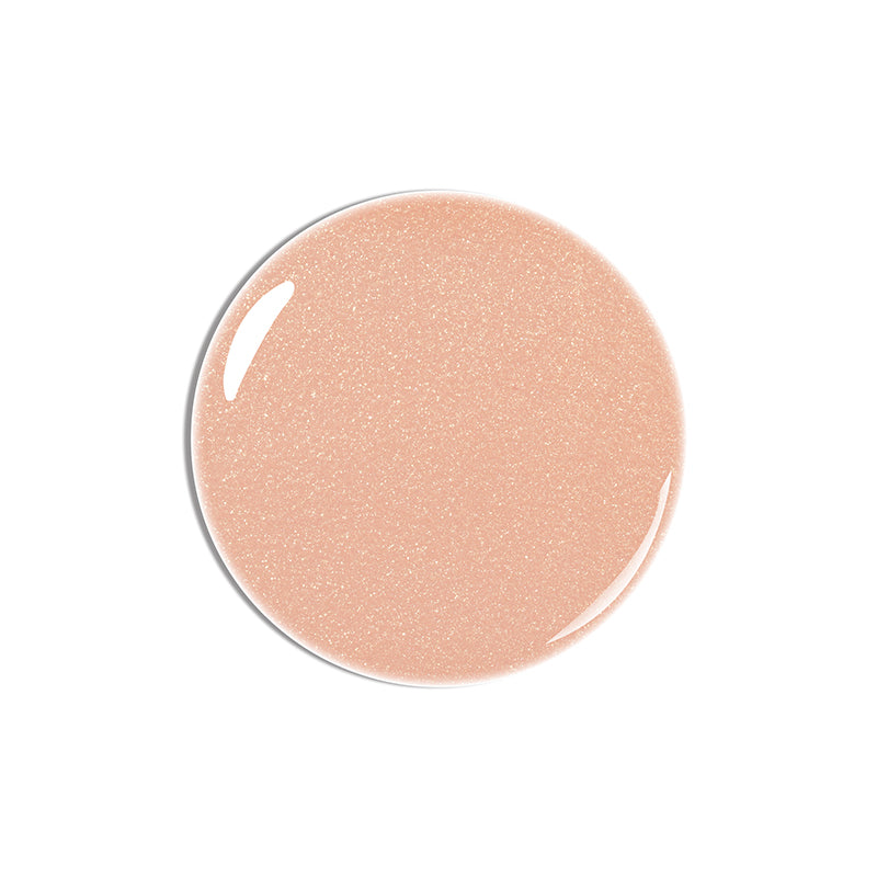 Champagne Glow | Gel de base en caoutchouc pailleté