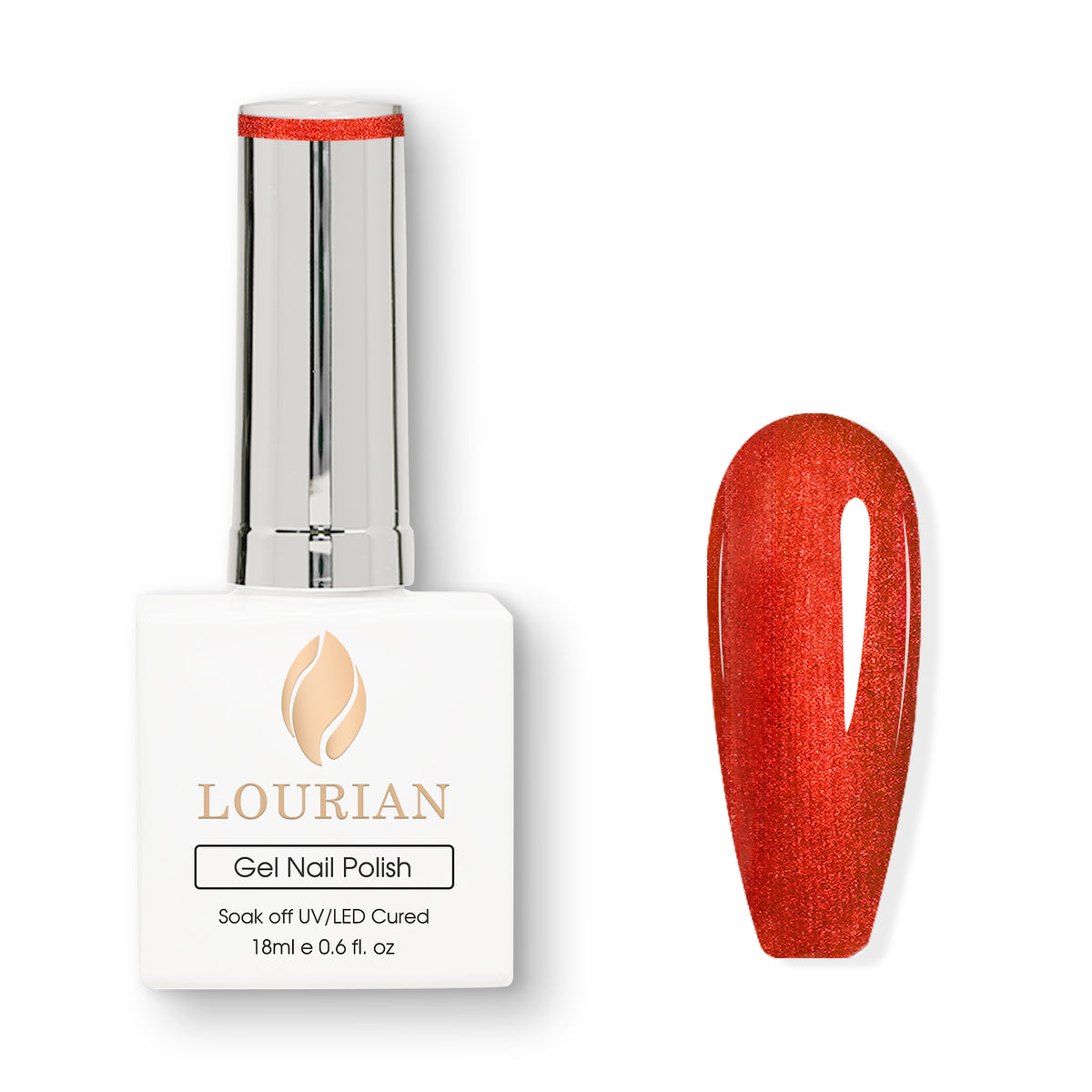 Copper Red | Gel de couleur spécial Ti-métallique