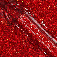 Crimson Glimmer | Gel de couleur pailleté rouge