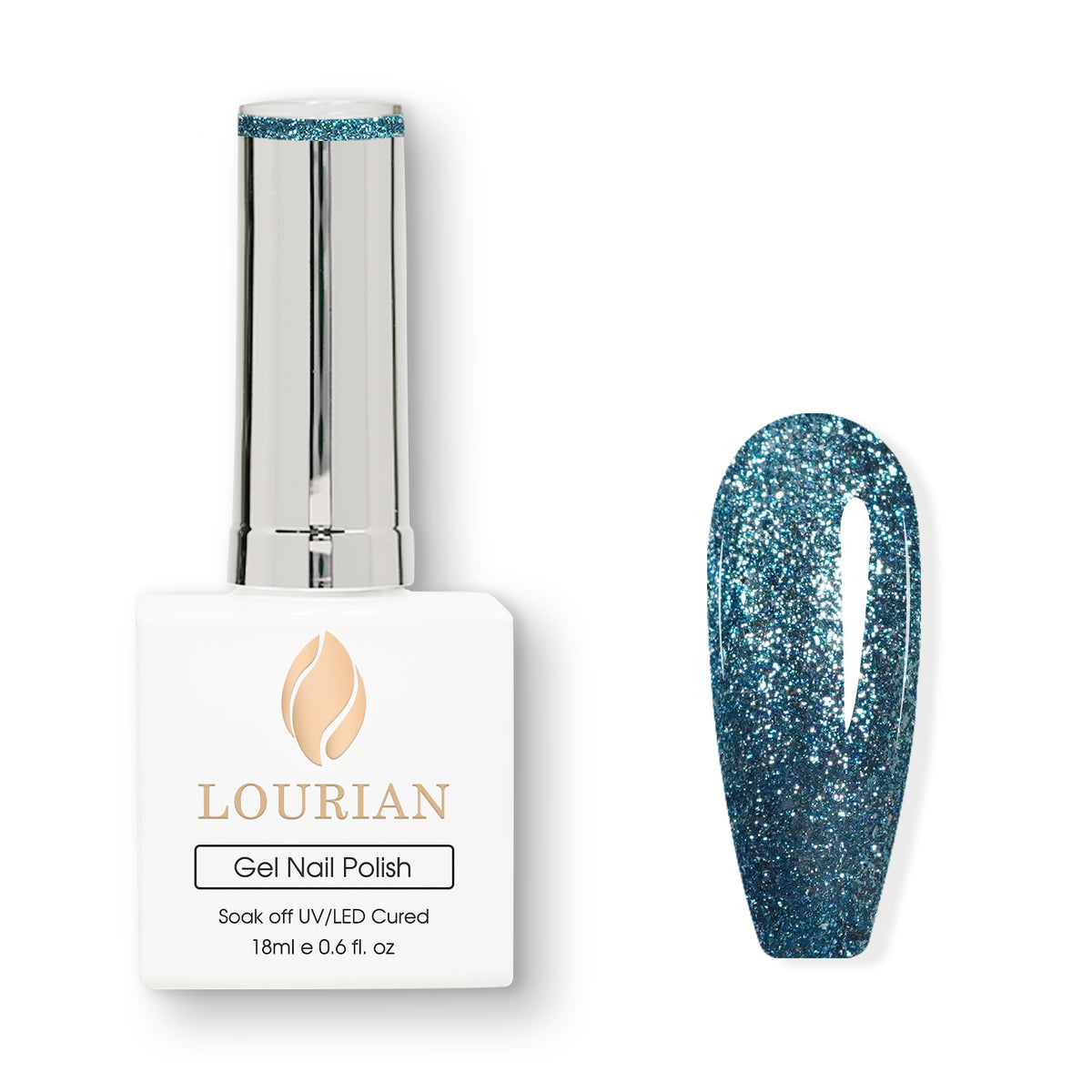 Emerald Sparkle | Gel de couleur pailleté diamant VIP