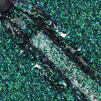 Forest Green Galaxy | Gel de couleur pailleté galaxy