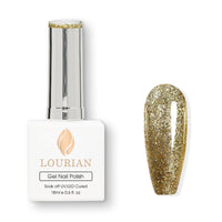 Golden Glow | Gel de couleur pailleté diamant VIP