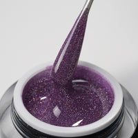 Lilac Shine | Gel de construction Éclat scintillant