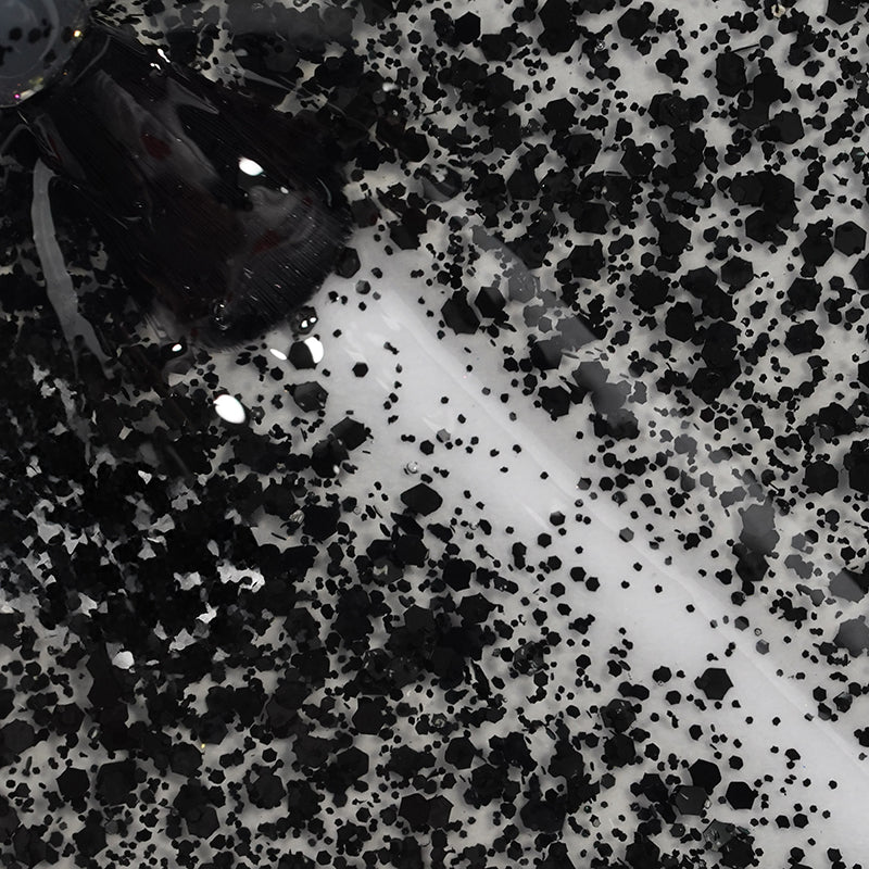Monochrome Pop | Gel de top scintillant