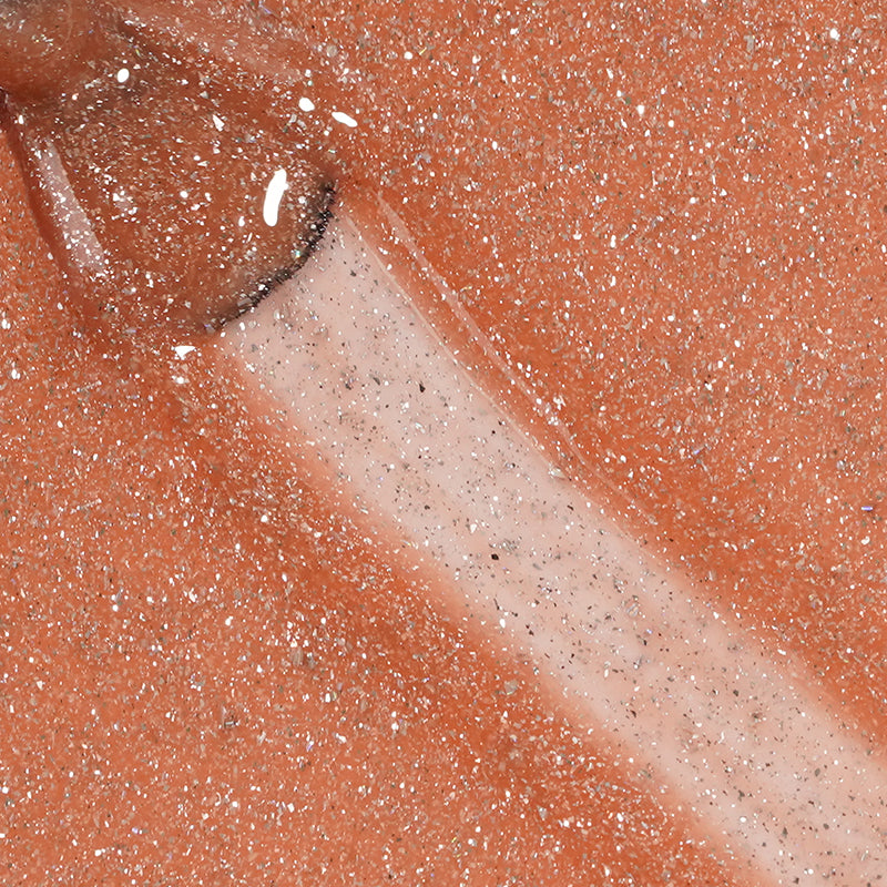 Nude Glimmer | Gel de couleur pailleté nude