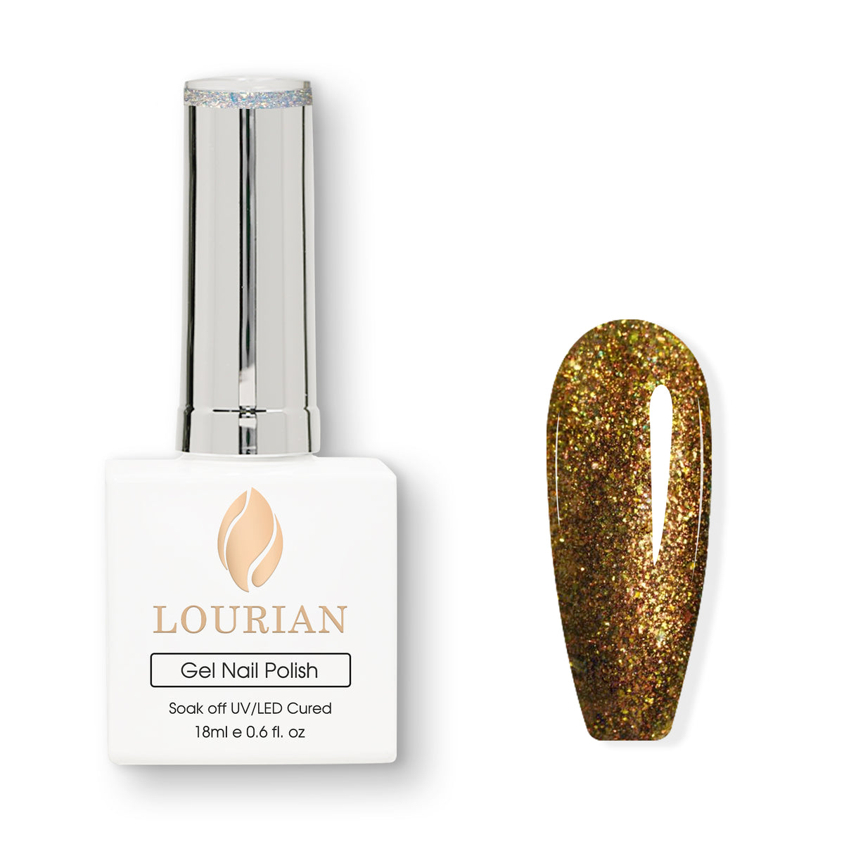 Opal Glow | Gel de couleur pailleté sirène