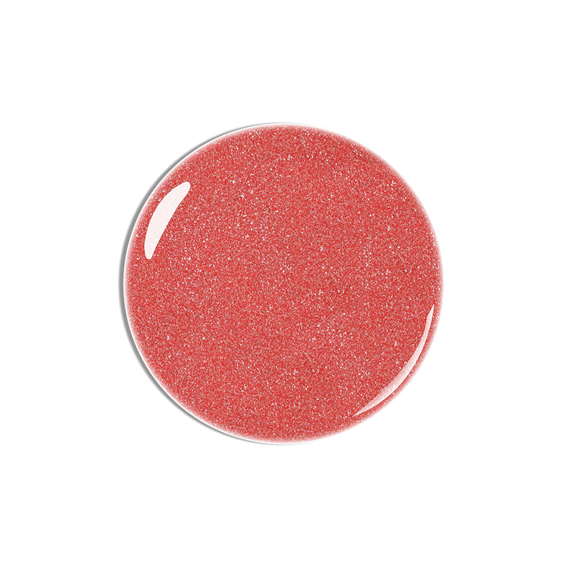 Peach Glow | Gel de couleur pailleté nude