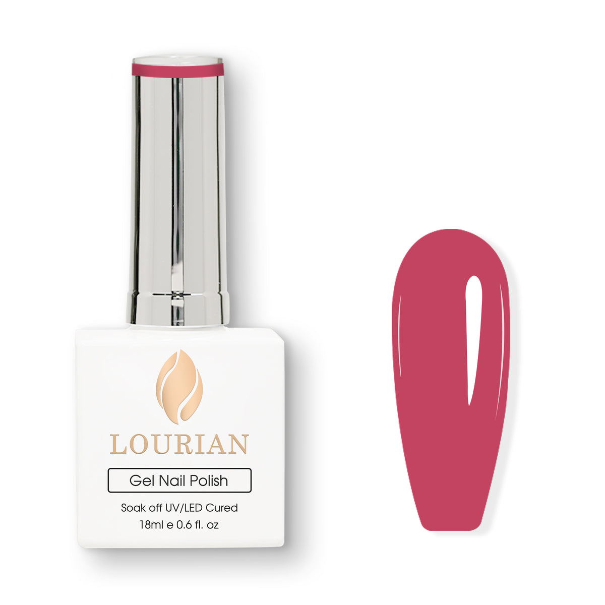 Peony Petal | Gel de couleur classique rose