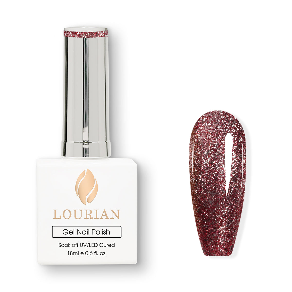Rose Gold Shine | Gel de couleur pailleté diamant VIP
