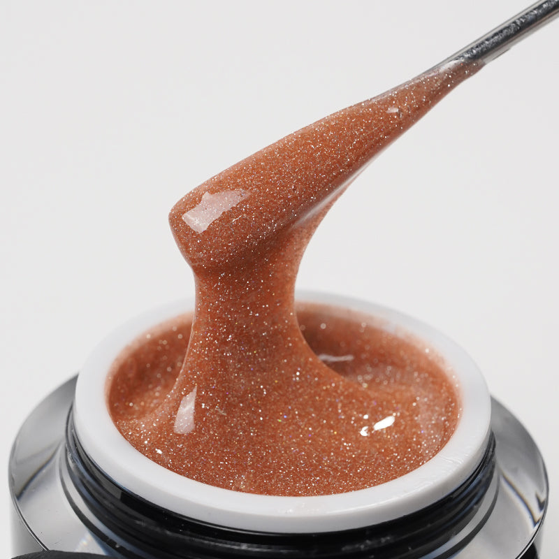 Rose Quartz | Gel de construction Éclat scintillant