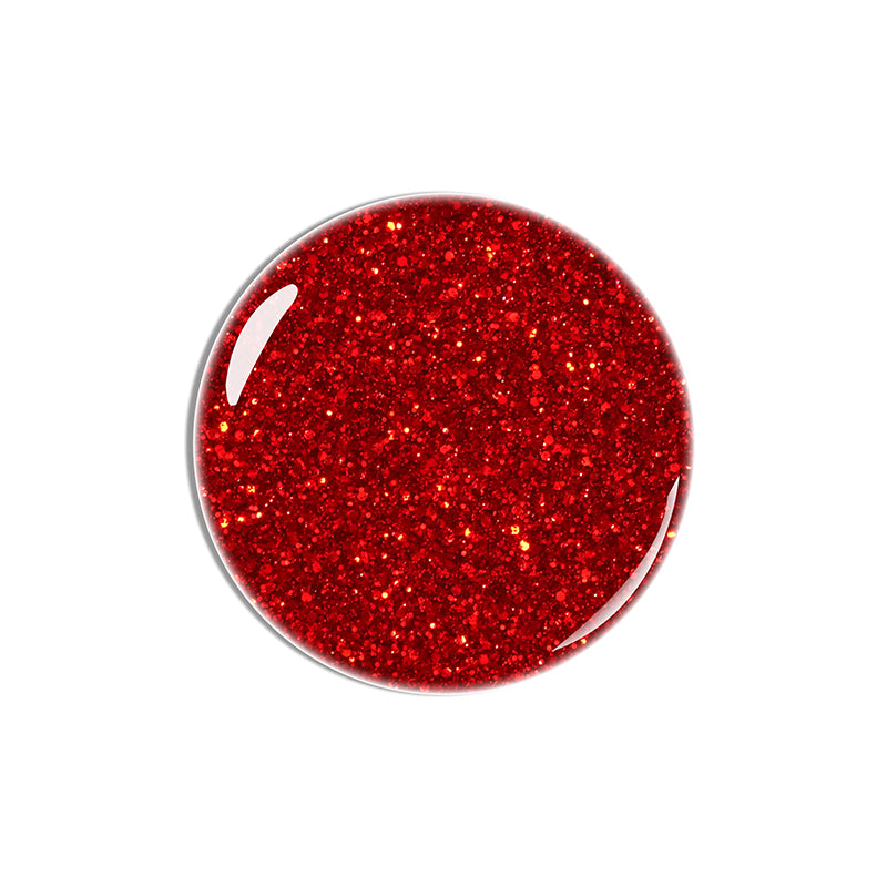 Ruby Spark | Gel de couleur pailleté rouge