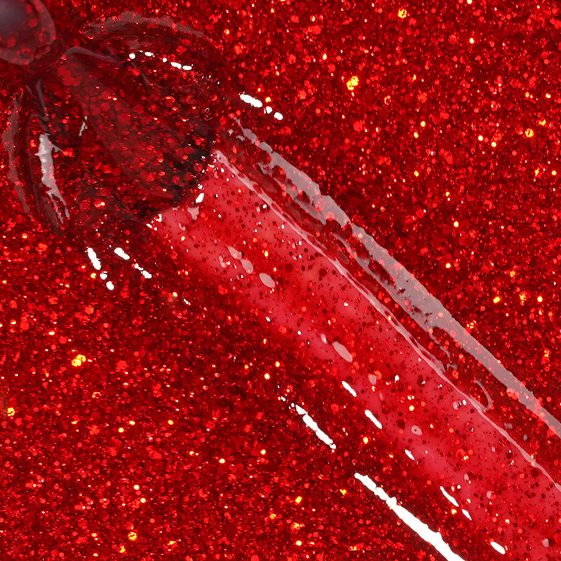 Ruby Spark | Gel de couleur pailleté rouge