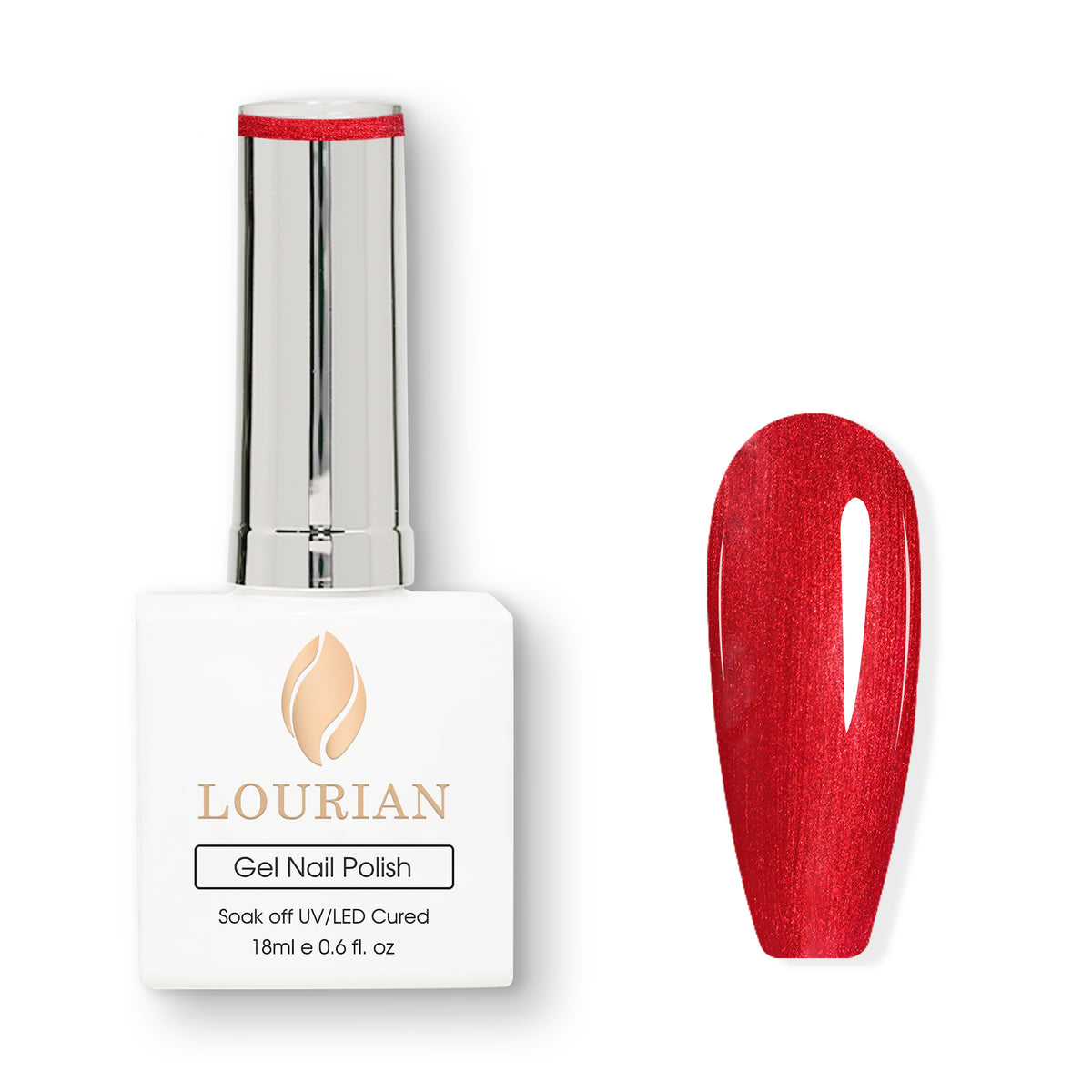 Scarlet Shine | Gel de couleur spécial Ti-métallique
