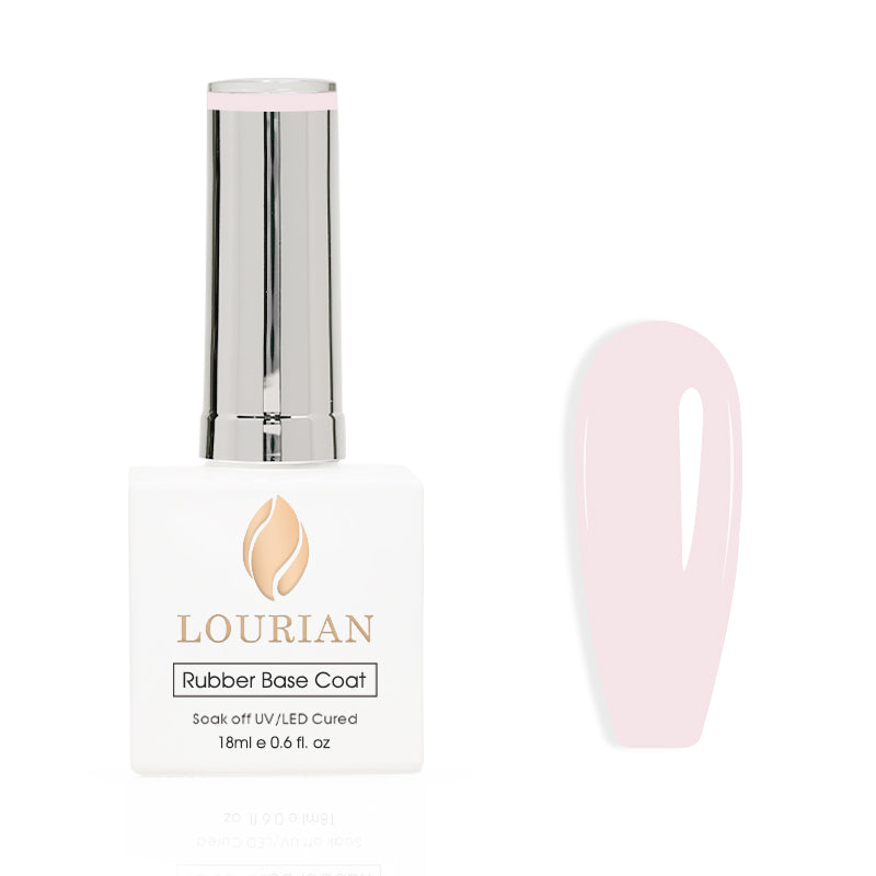 Sheer Blush Pink | Gel de base en caoutchouc française