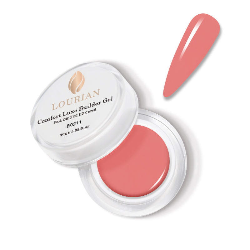 Vibrant Red | Gel de construction luxueux comfortable