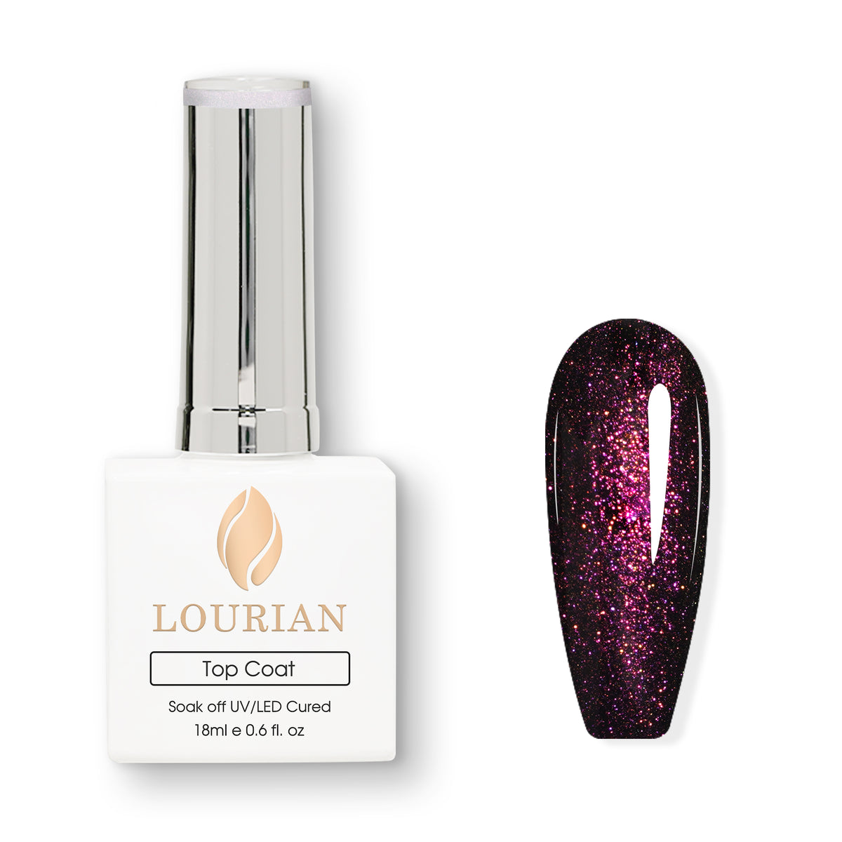 Violet Beam | Gel de top scintillant