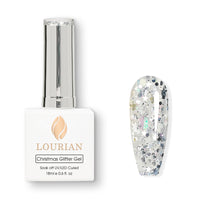 Combo de 6 flacons | 5 Christmas Glitter Gel + Peach Whisper(BASE) 6*18ml JUST！！55€