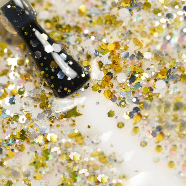 Golden Bell | Gel pailleté de Noël 18ml I0902