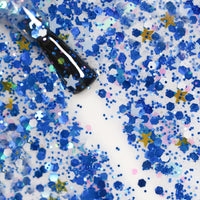 Icy Blue | Gel pailleté de Noël 18ml I0905