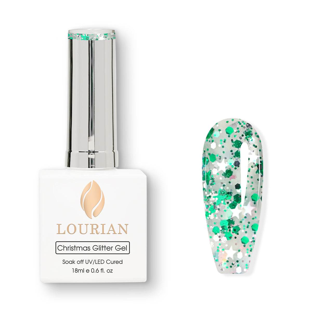 Winter Wish | Gel pailleté de Noël 18ml I0907