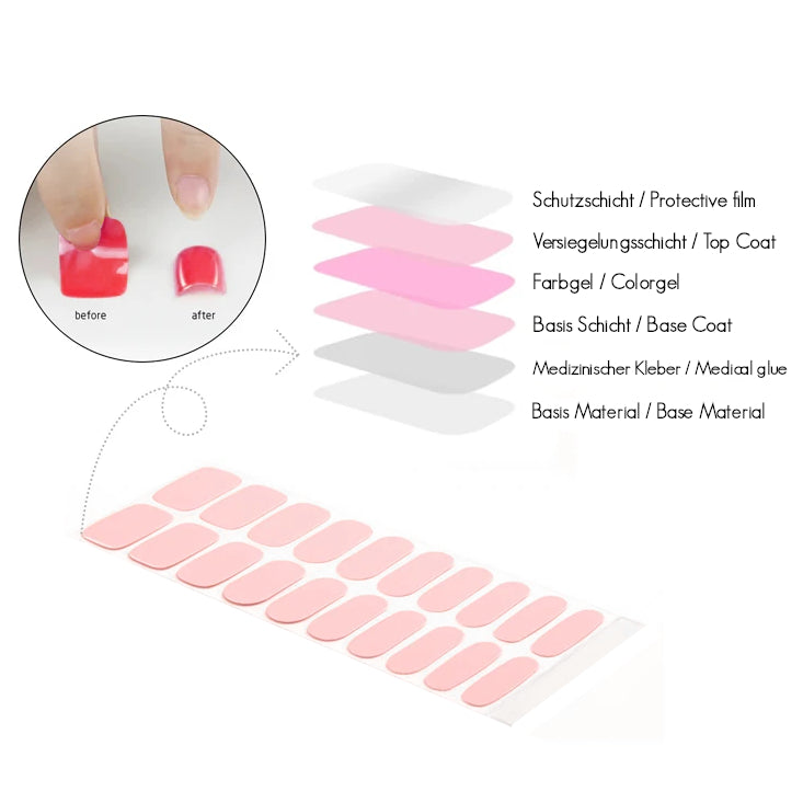 [Bleu mer] Autocollants UV