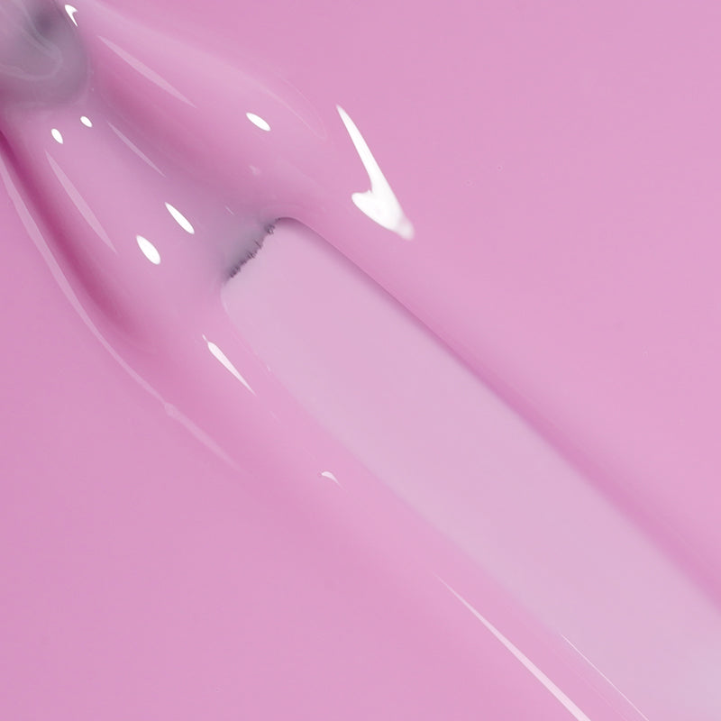 Lilac Pink | Gel de base en caoutchouc française