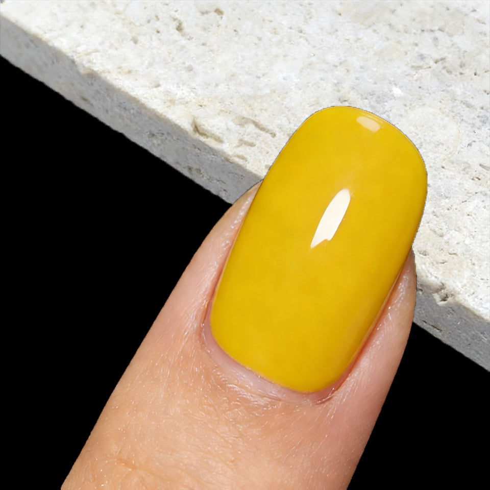 Neon Lemon Zest | Gel de couleur classique jaune 18ml C0501