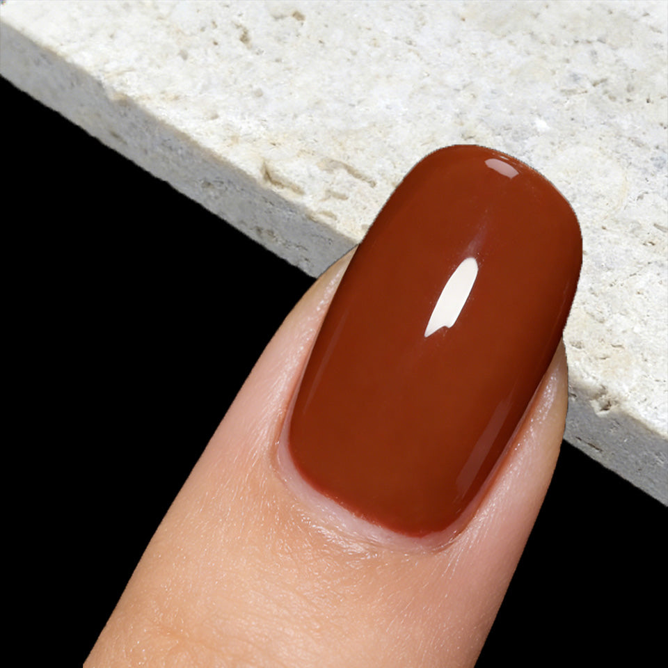 Warm Cocoa | Gel de couleur classique brun 18ml C0804