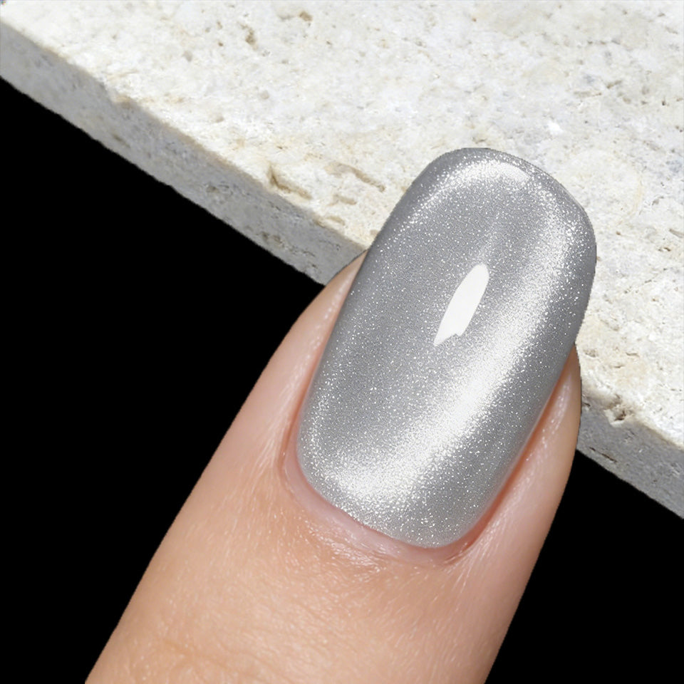 Silver Comet | Prism Flash Cat Eye Gel Magnétique 18ml CE201