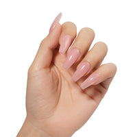 Blush Rose | Gel de base en caoutchouc pailleté