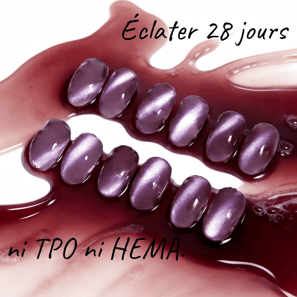 Cat eye Violet