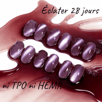 Cat eye Violet