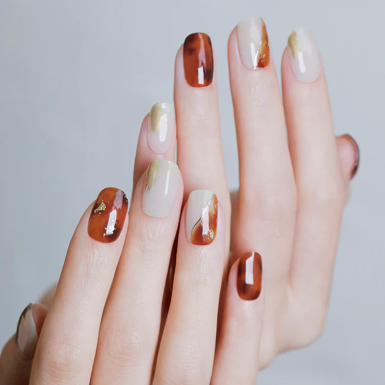 [Ambre foncé] Autocollants UV