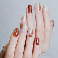 [Ambre foncé] Autocollants UV