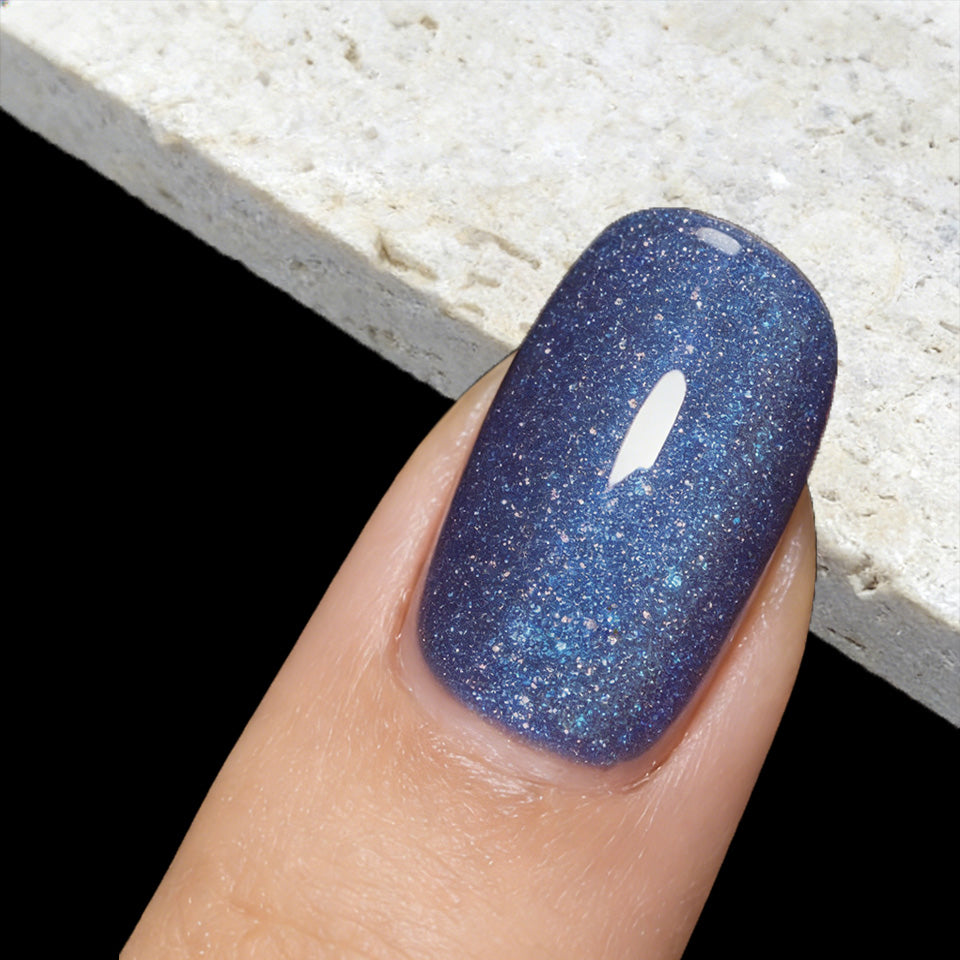 Blue Galaxy | Gel de couleur pailleté scintillant Disco 18ml I1504