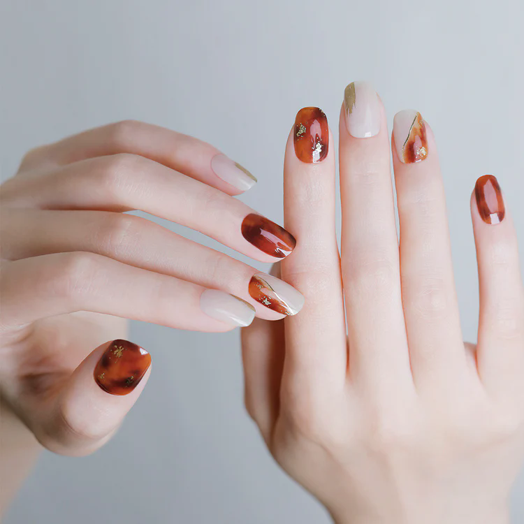 [Ambre foncé] Autocollants UV