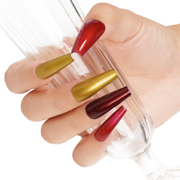 Black Cherry | Gel de couleur spécial super métallique 18ml I0808