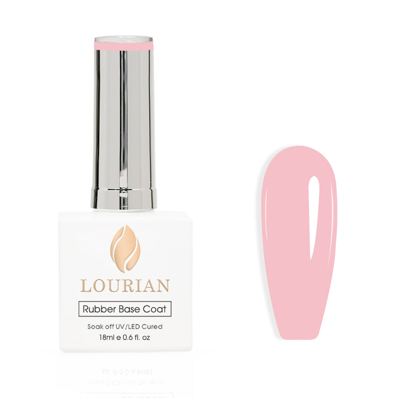 Apricot Nude | Gel de base en caoutchouc française
