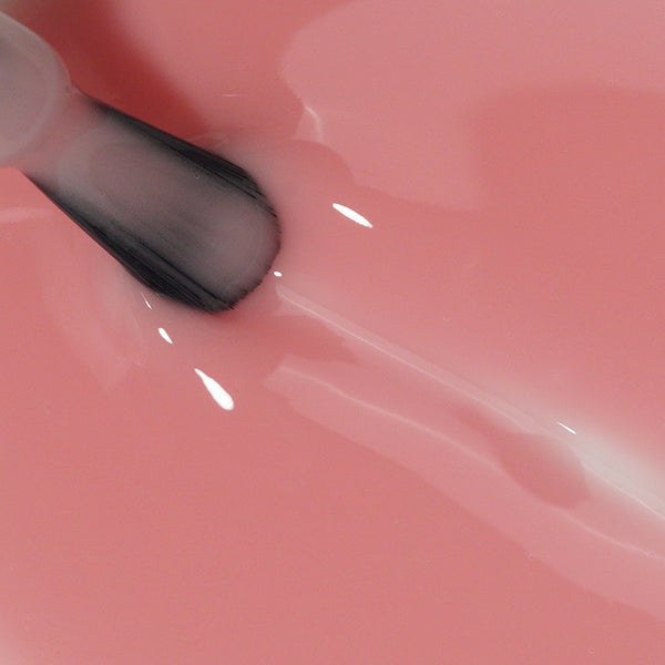 Apricot Nude | Gel de base en caoutchouc française